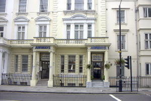 Our B&B in London, right near Victoria Station