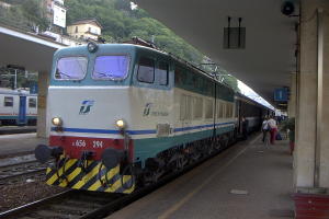 our train to Milan
