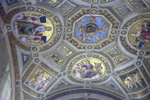 In the Vatican museum